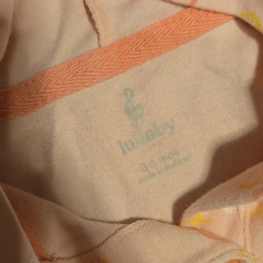 Lullaby Pink Bodysuit 3-6M